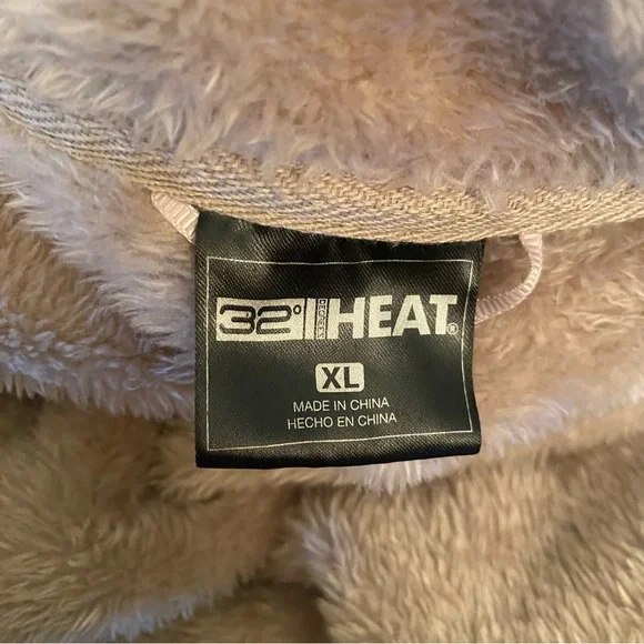 32° Heat women’s extra large zip up tan jacket - Picture 3 of 12